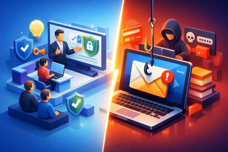 Security Awareness vs Phishing Simulations
