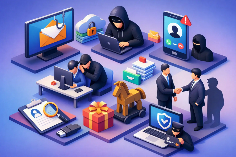 9 примера за обучение по социално инженерство